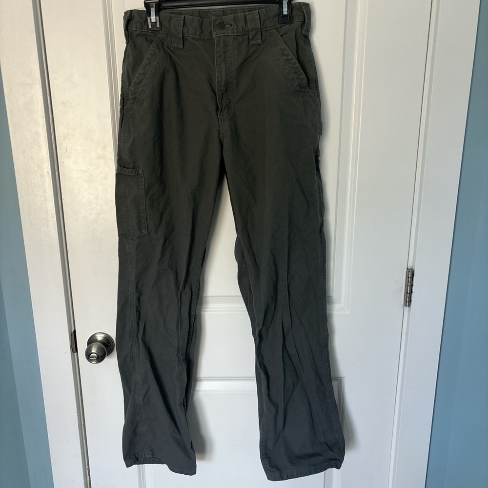 Carhartt Men's Dark Gray Cargo Pants